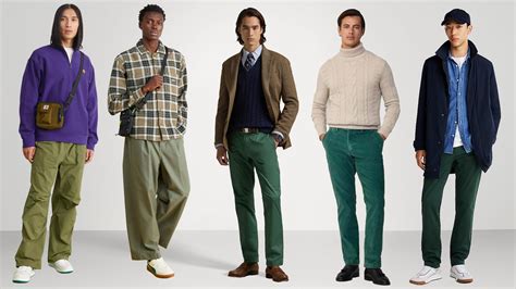 Diferentes tipos de calzado que combinan con pantalones de pana verdes
