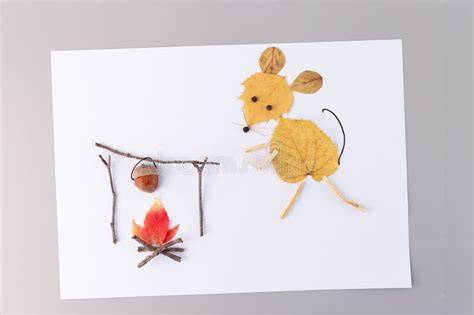 Ratón creativo hecho con boniato alargado