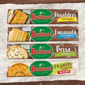 Tabla nutricional masa de hojaldre sin gluten Buitoni