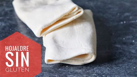 Preparación de masa de hojaldre sin gluten