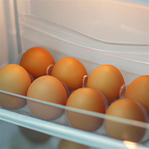 Infografía sobre la ubicación ideal de los huevos en el refrigerador