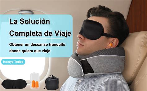 Almohada cervical de viaje con bolitas