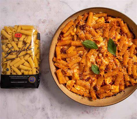 Pasta gratinada en microondas