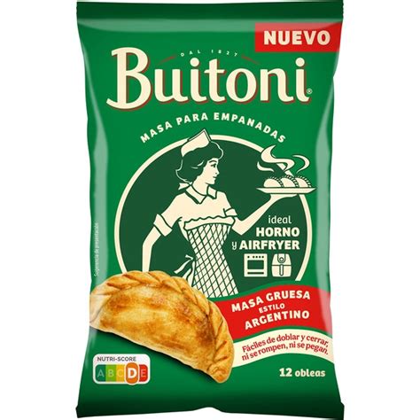 Obleas Buitoni en el supermercado