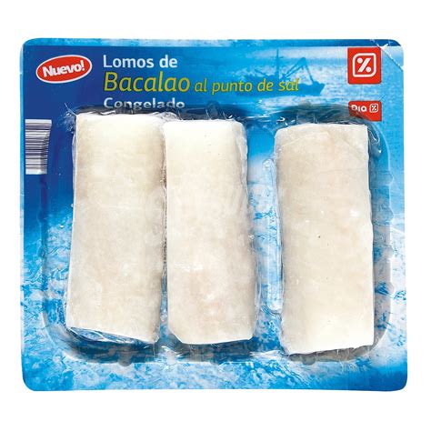 Lomos de bacalao congelado