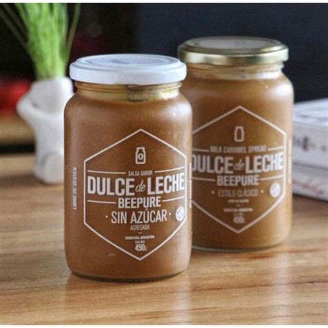 Dulce de leche sin azúcar listo para consumir