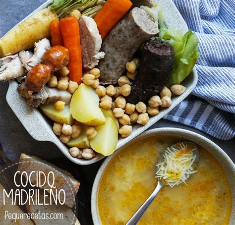 Ingredientes básicos para sopa de cocido