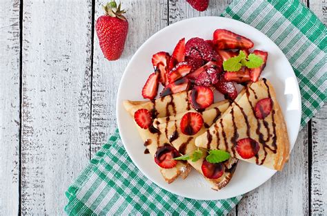 Variedad de toppings para gofres y crepes