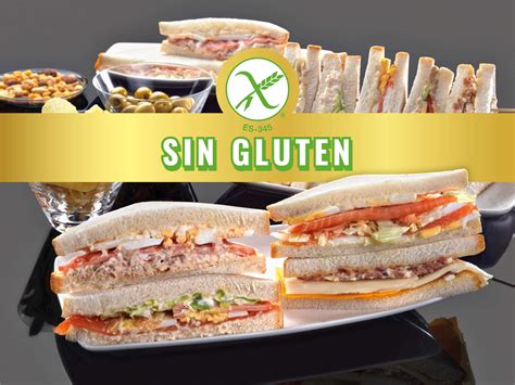 Variedad de sándwiches sin gluten en Rodilla