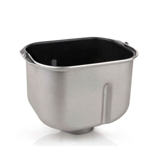 Cubeta de panificadora con ingredientes