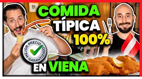 Platos típicos de la gastronomía vienesa