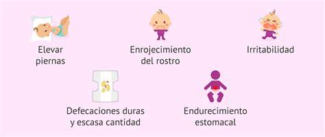 Bebé con estreñimiento