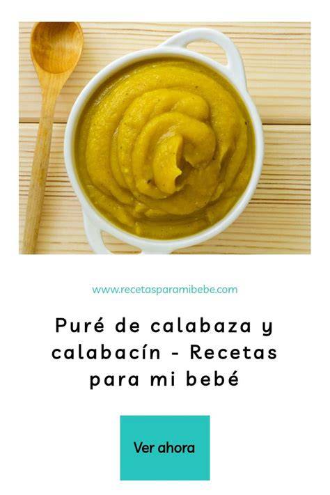Puré de calabaza para bebé
