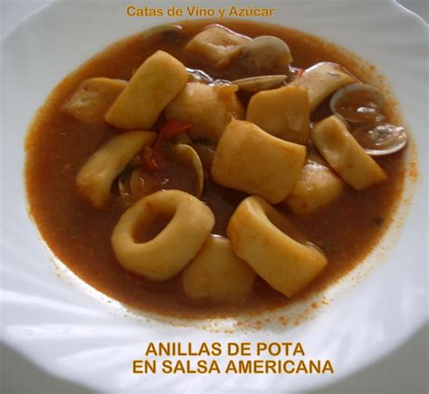 Todos los ingredientes para guisar anillas de pota en Crock-Pot