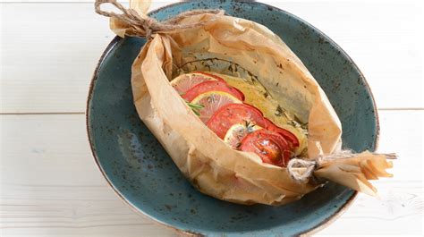 Ilustración de los beneficios nutricionales de la cocción en papillote