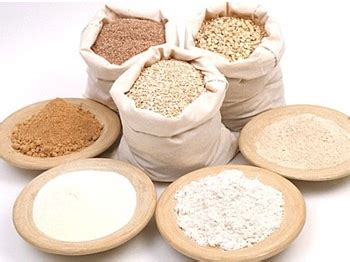 Variedad de harinas de trigo