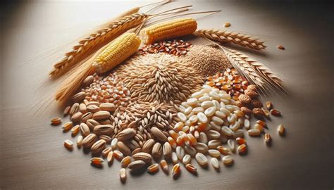 Grano de trigo y otros cereales