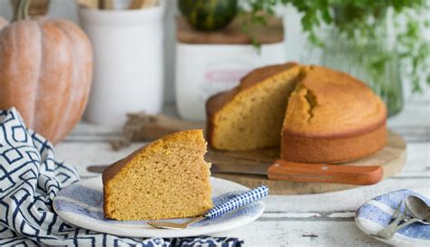 Bizcocho de calabaza con leche condensada