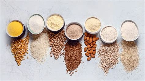 Variedad de harinas integrales