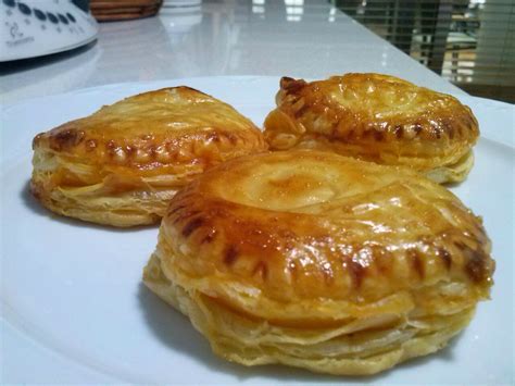 Pastelitos de hojaldre horneados