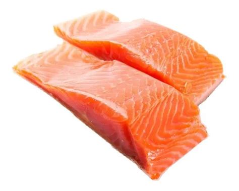Salmón rosado fresco