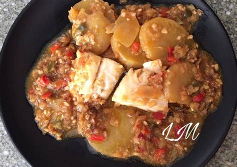 Olla GM preparando bacalao