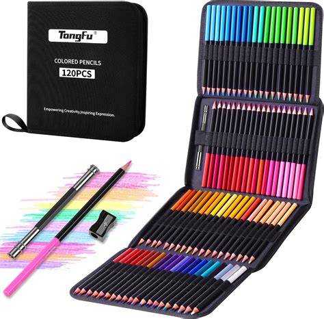 Tabla comparativa de lápices de colores profesionales