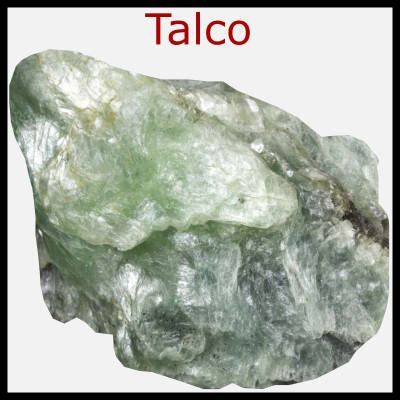 Tipos de talco mineral