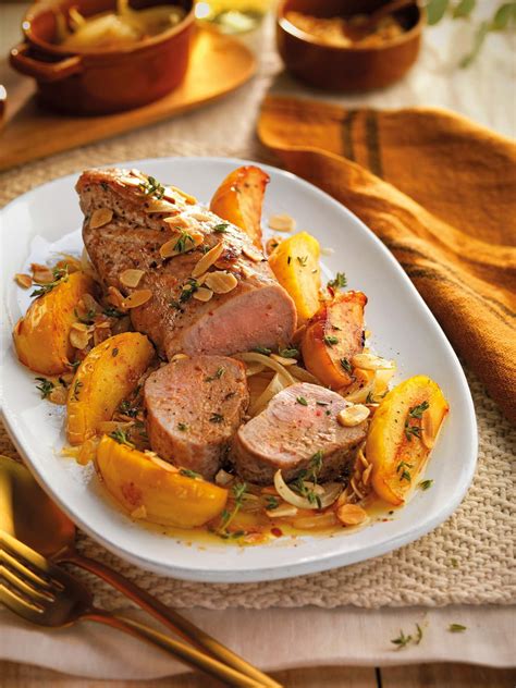 Ingredientes para marinar solomillo de cerdo