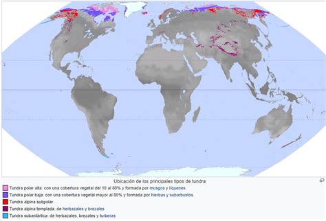 Mapa de la Tundra Boreal con la ubicación del Bastión Grito de Guerra