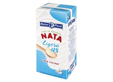 Nata líquida en un recipiente