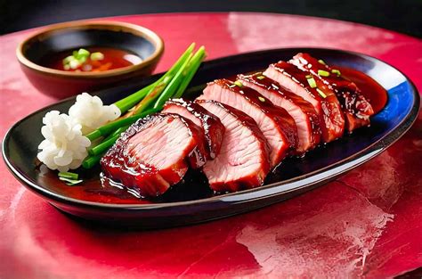 Char Siu listo para servir