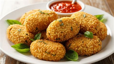 Rebozado de croquetas de arroz