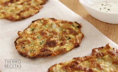 Tortitas de calabacín al horno