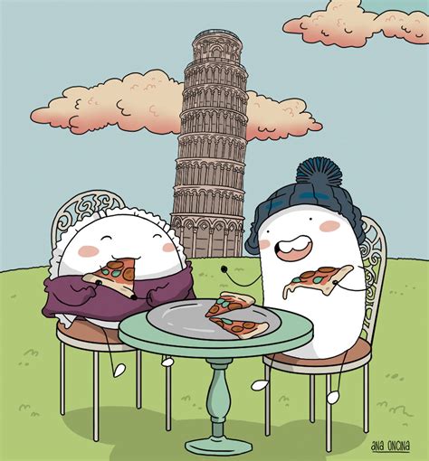 Ilustración de Croqueta y Empanadilla