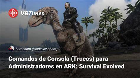 Consola de comandos en Ark
