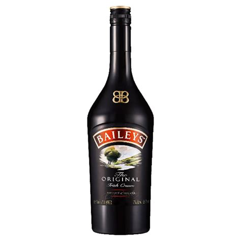 Botella de Baileys y un trozo de bizcocho