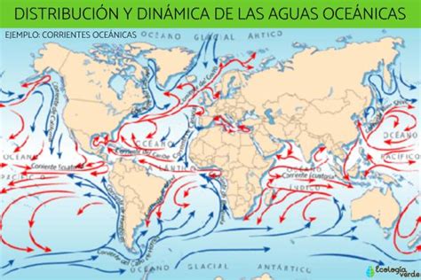 Mapa de distribución de mareas rojas