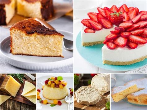 Variedad de toppings para tartas de queso