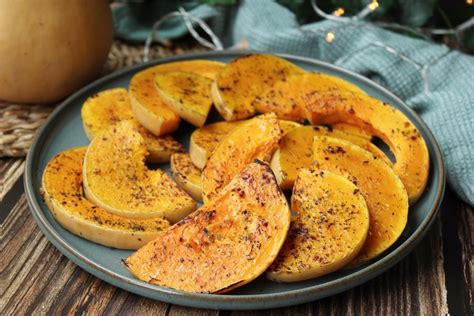 Plato de calabaza a la plancha con un toque de salsa de soja