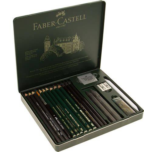 Set de 4 piezas de dibujo técnico Faber-Castell