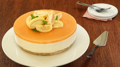 Postre de guayaba decorado