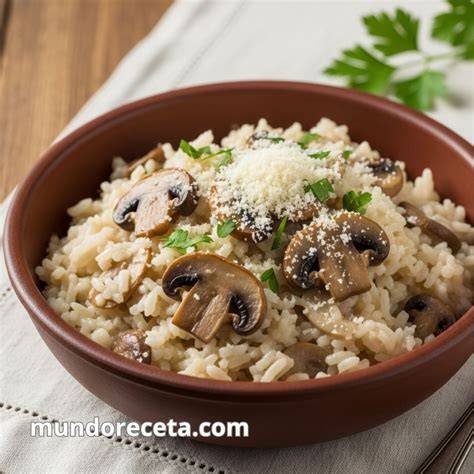 Arroz cremoso con parmesano y pimientos ahumados