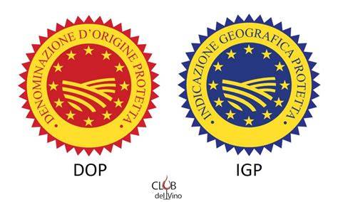 Infografía comparativa entre DOP e IGP