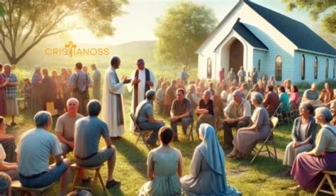 Comunidad cristiana en misión, llevando la luz de Cristo