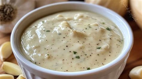 Salsa de ajo casera
