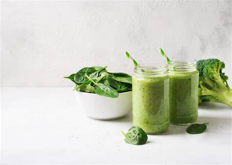 Jugo de espinaca y brócoli