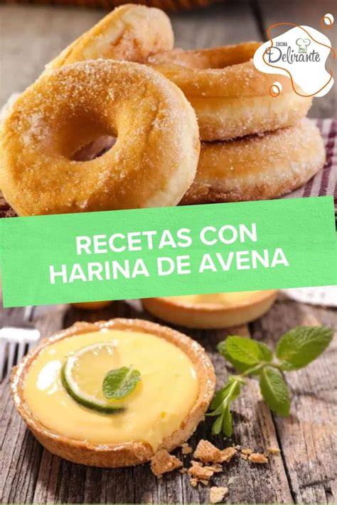 Recetas dulces y saladas con harina de avena