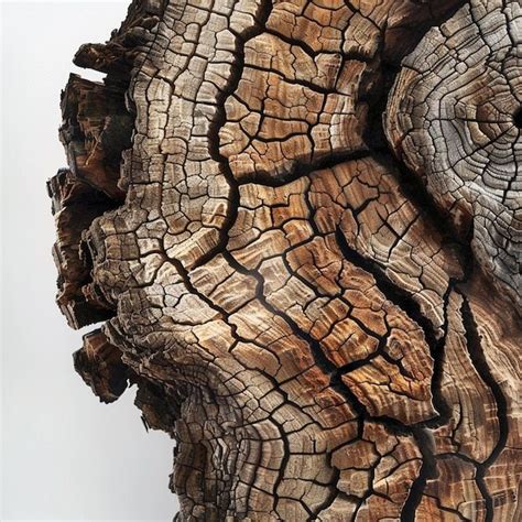 Cobertura de chocolate aplicada sobre el tronco, simulando corteza de árbol