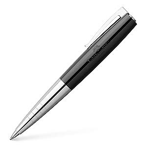 Bolígrafo Faber-Castell Loom Piano negro y cromado